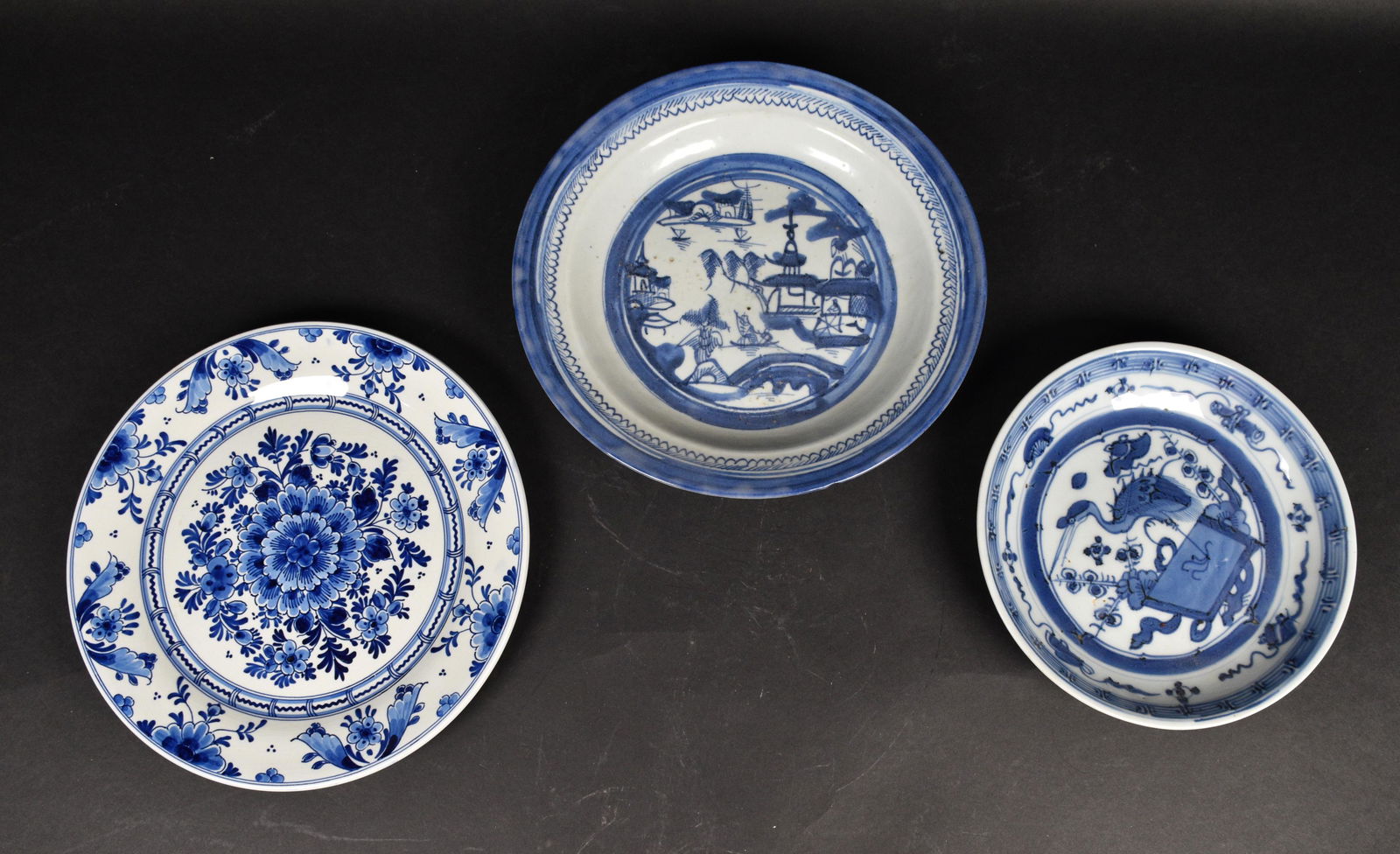 3 Chinese Export Serving Pieces (1 of 12)
