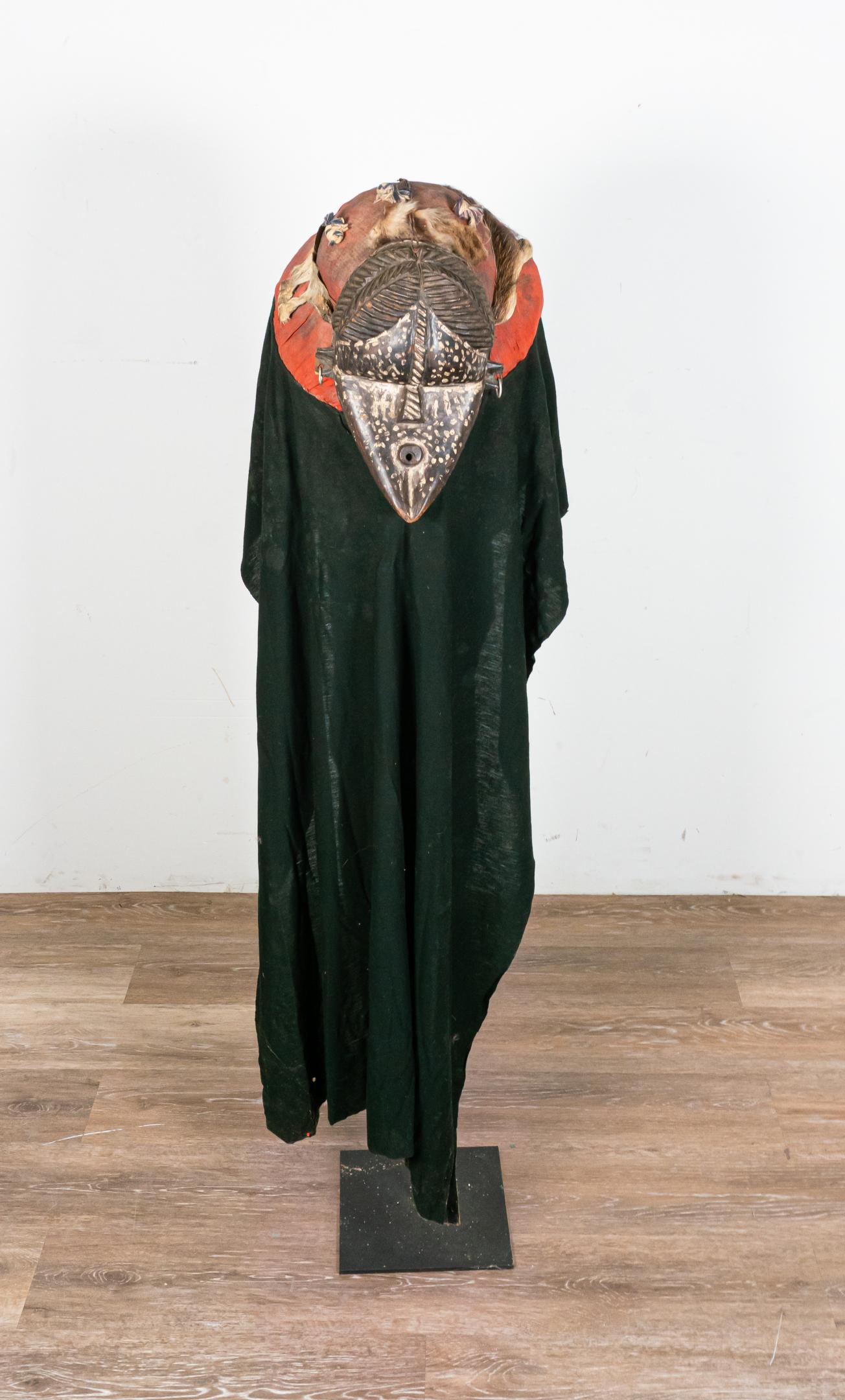 West African Liberia Bassa Headdress (1 of 8)