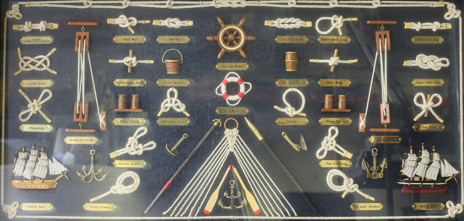 Sailing Knots in Shadow Box (1 of 5)