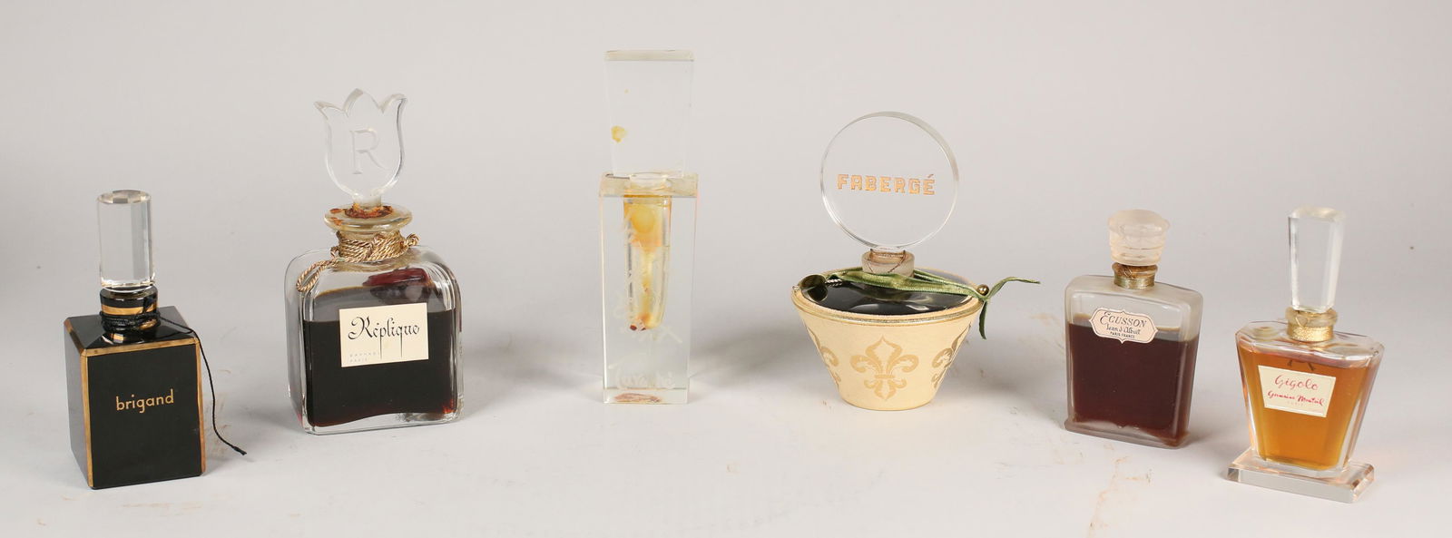 6 French Perfume Bottles (1 of 19)