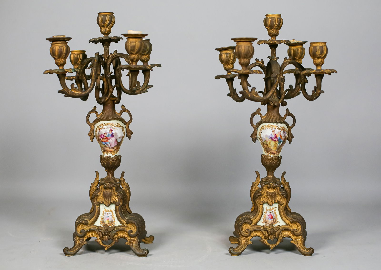 Pair of 19th Century French Candelabra (1 of 8)