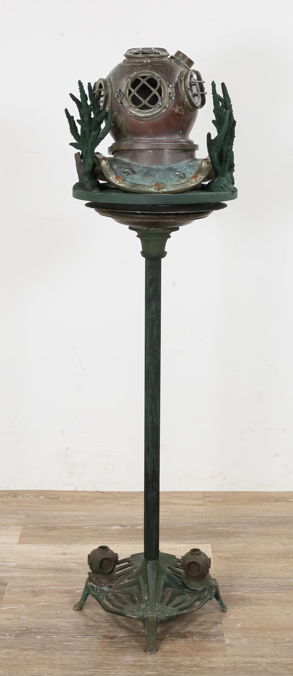 Scuba Diving Helmet Stand Outsider Art (1 of 7)