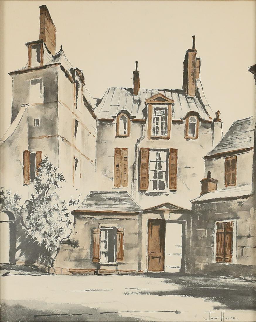 After John Hulse Lithograph Vieux Paris (1 of 6)