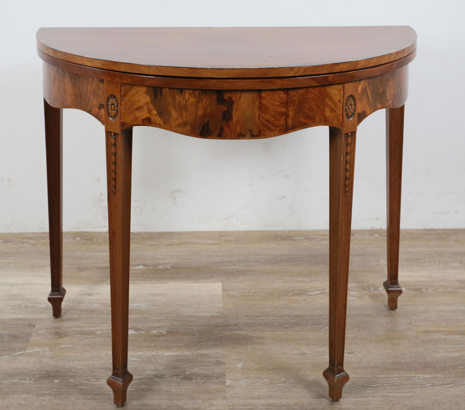 Federal Style Demilune Side Table (1 of 10)