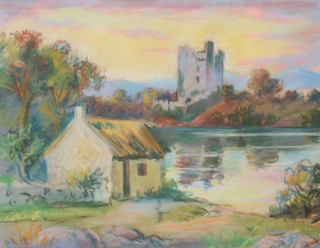 Jean Misceslas Peske Pastel on Paper (1 of 7)