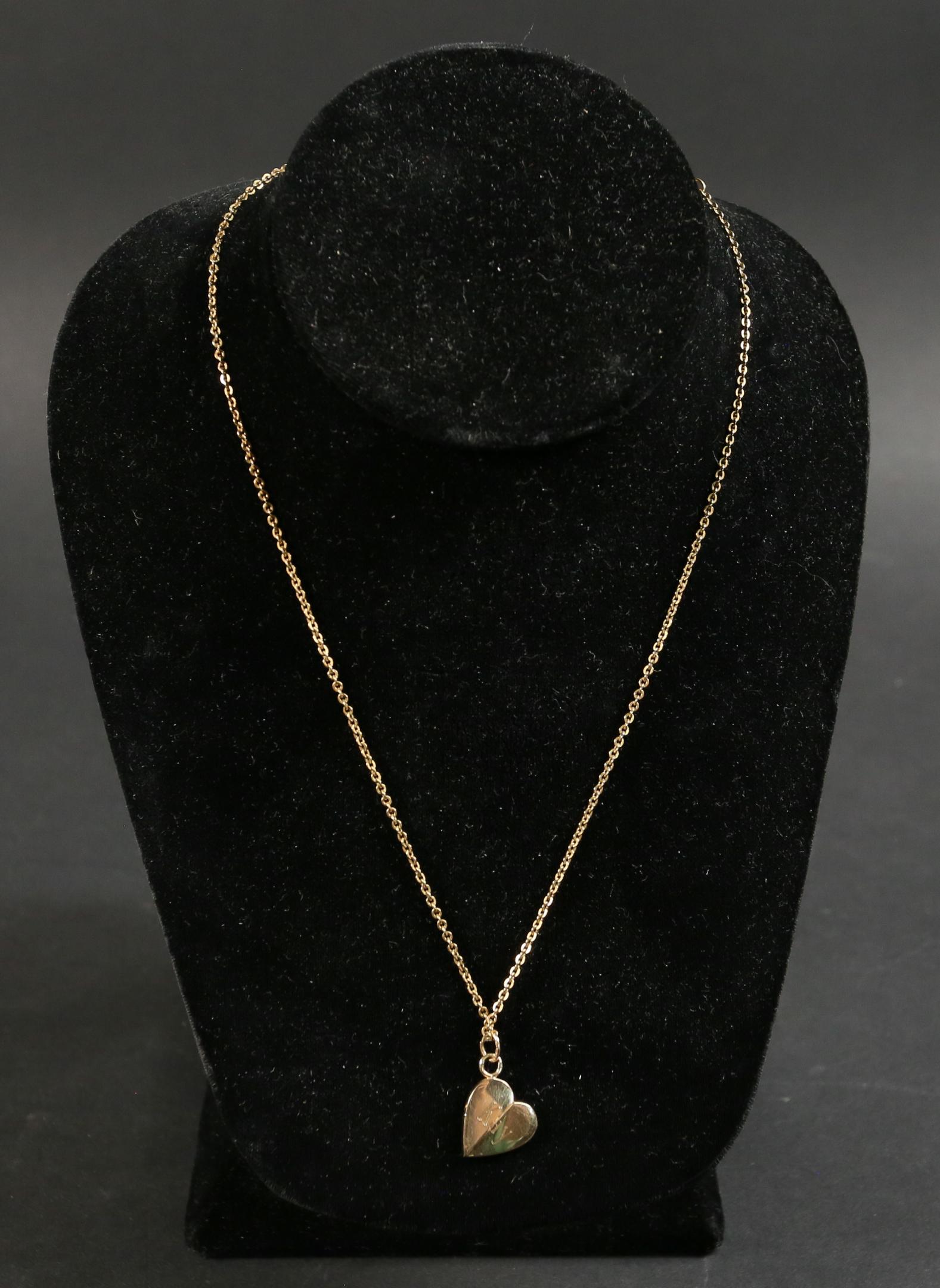 14k Gold Pendant & 12k Gold Chain (1 of 9)