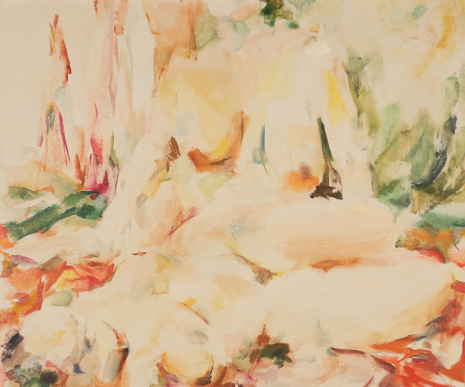 Irwin Stavitsky Oil on Board Abstract (1 of 5)