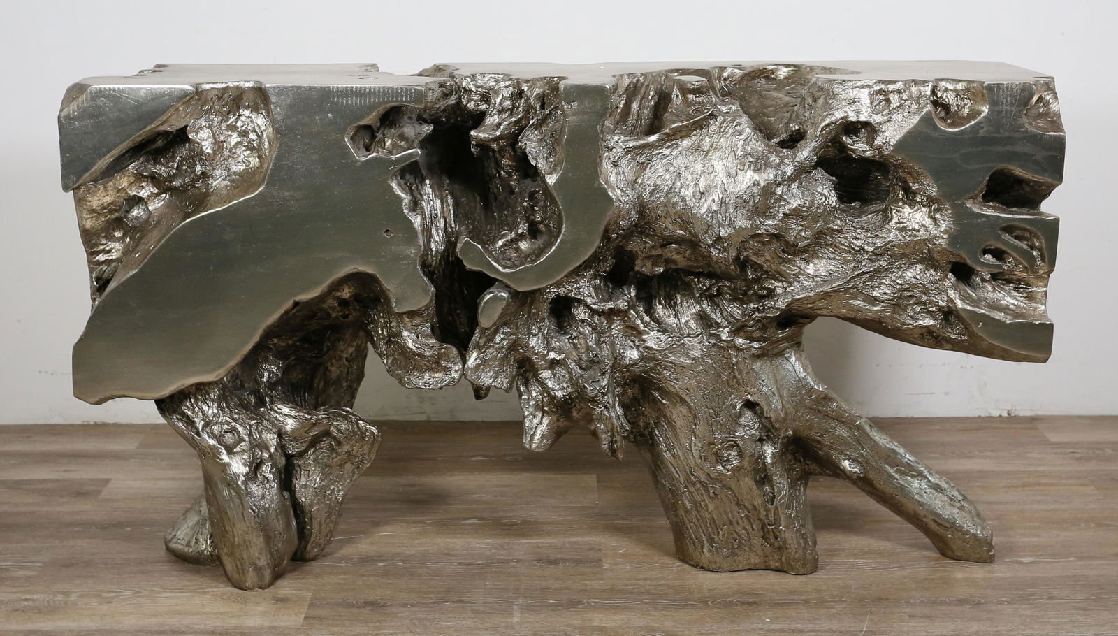 ZGallerie Silvertone Sequoia Console Table (1 of 6)