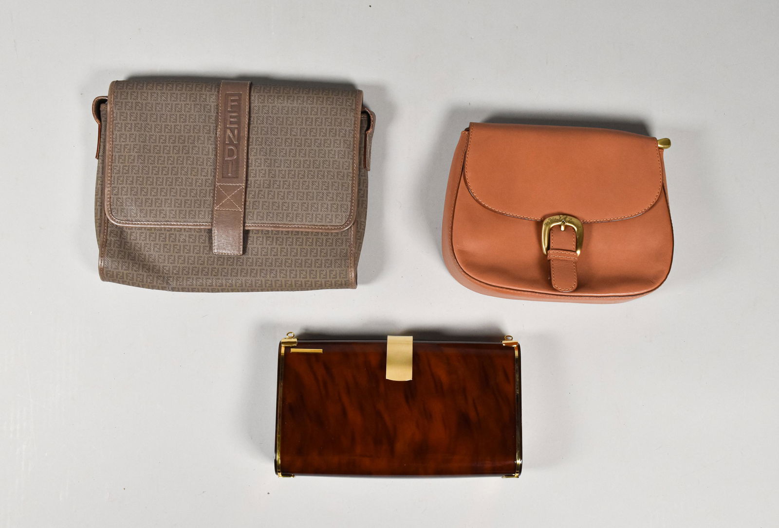 Grouping of Vintage Fendi, Picasso, Ipes Handbags (1 of 14)