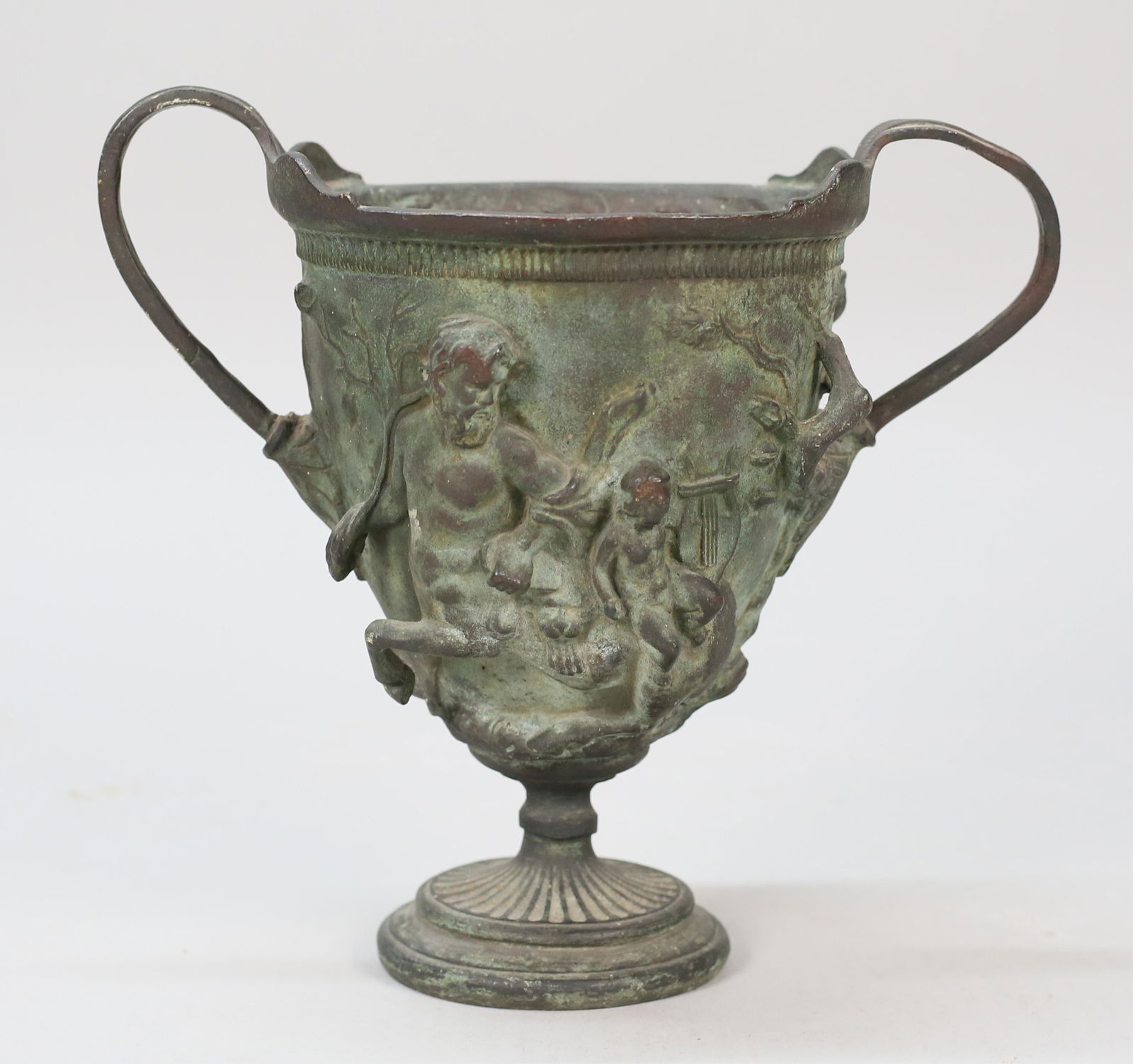 Neoclassical Patinated Bronze Urn (1 of 10)