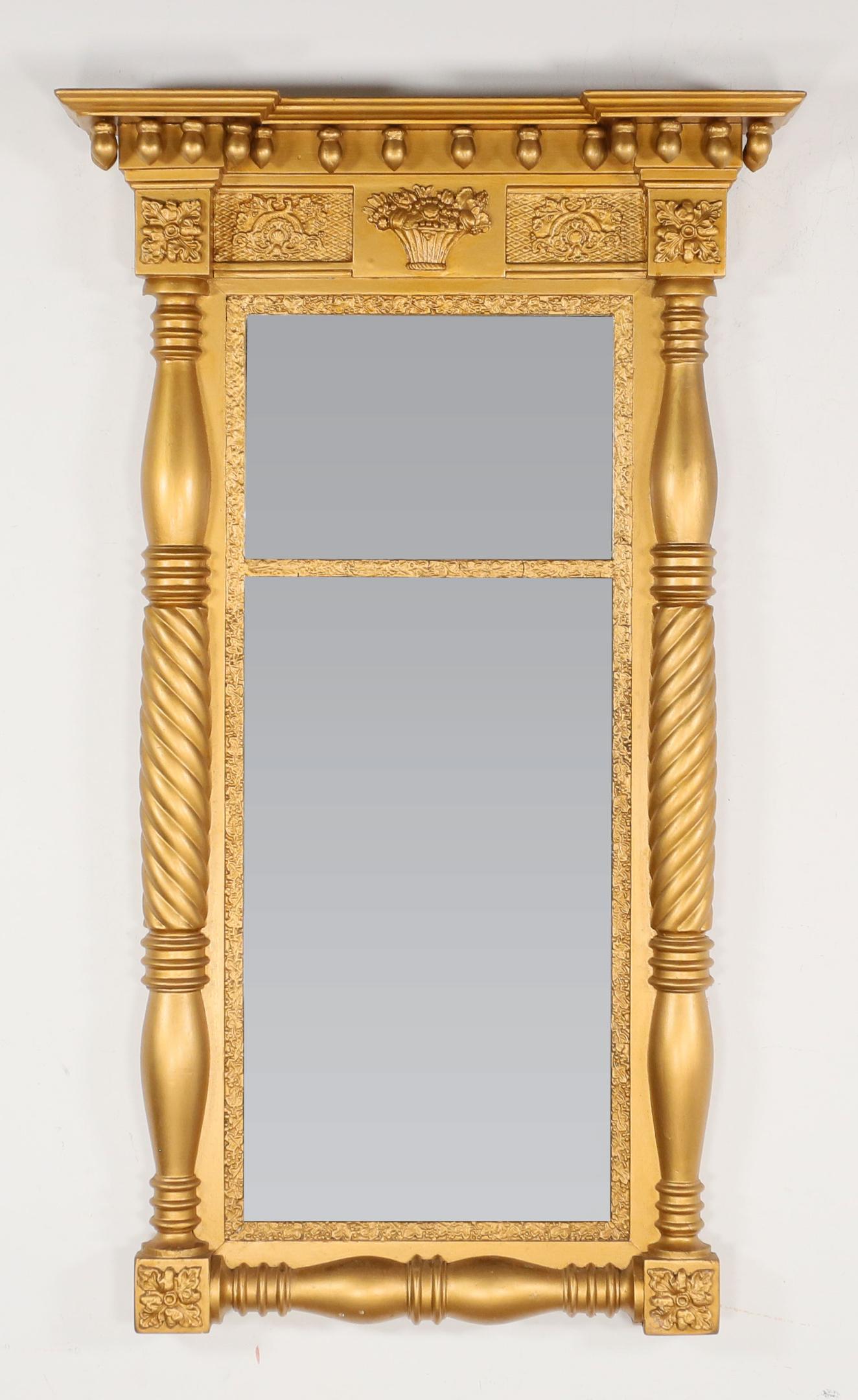 Federal Gilt Trumeau Mirror (1 of 9)