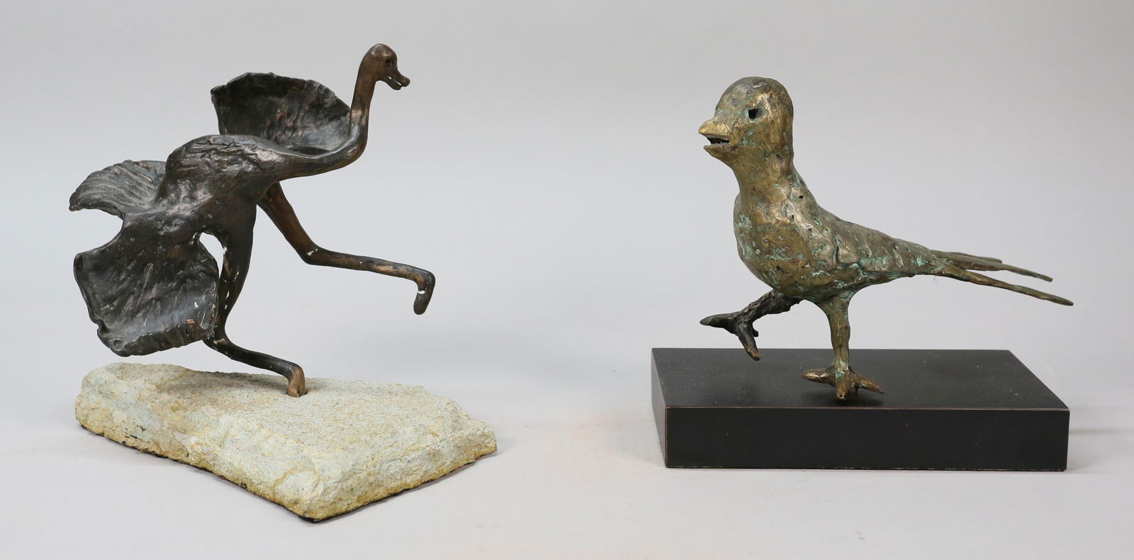 2 Metal Bird Sculptures (1 of 14)