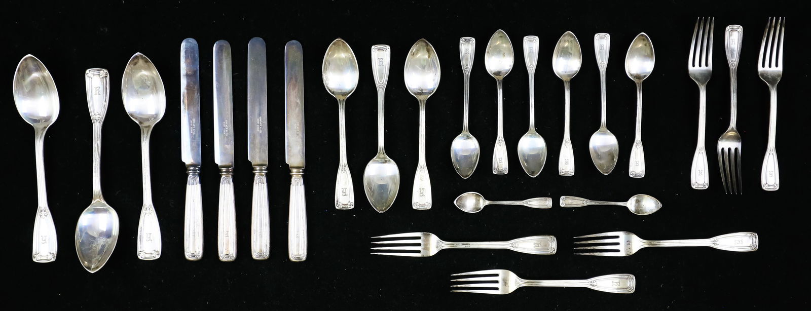 Tiffany And Co. Partial Sterling Flatware Service (1 of 18)