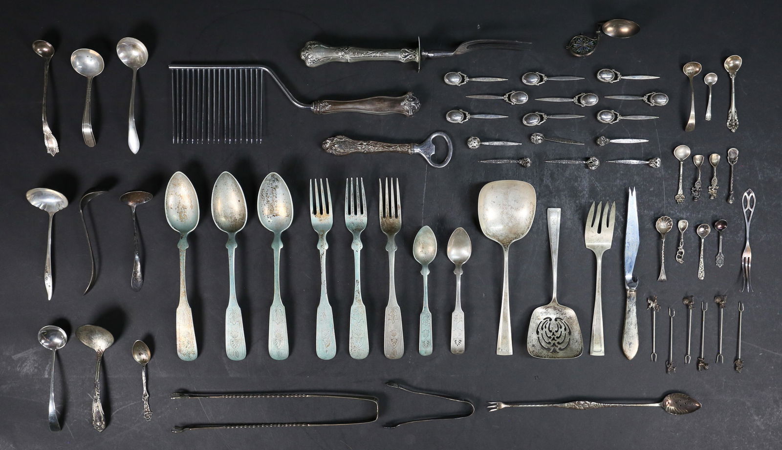 Lot of Silver Flatware (1 of 20)