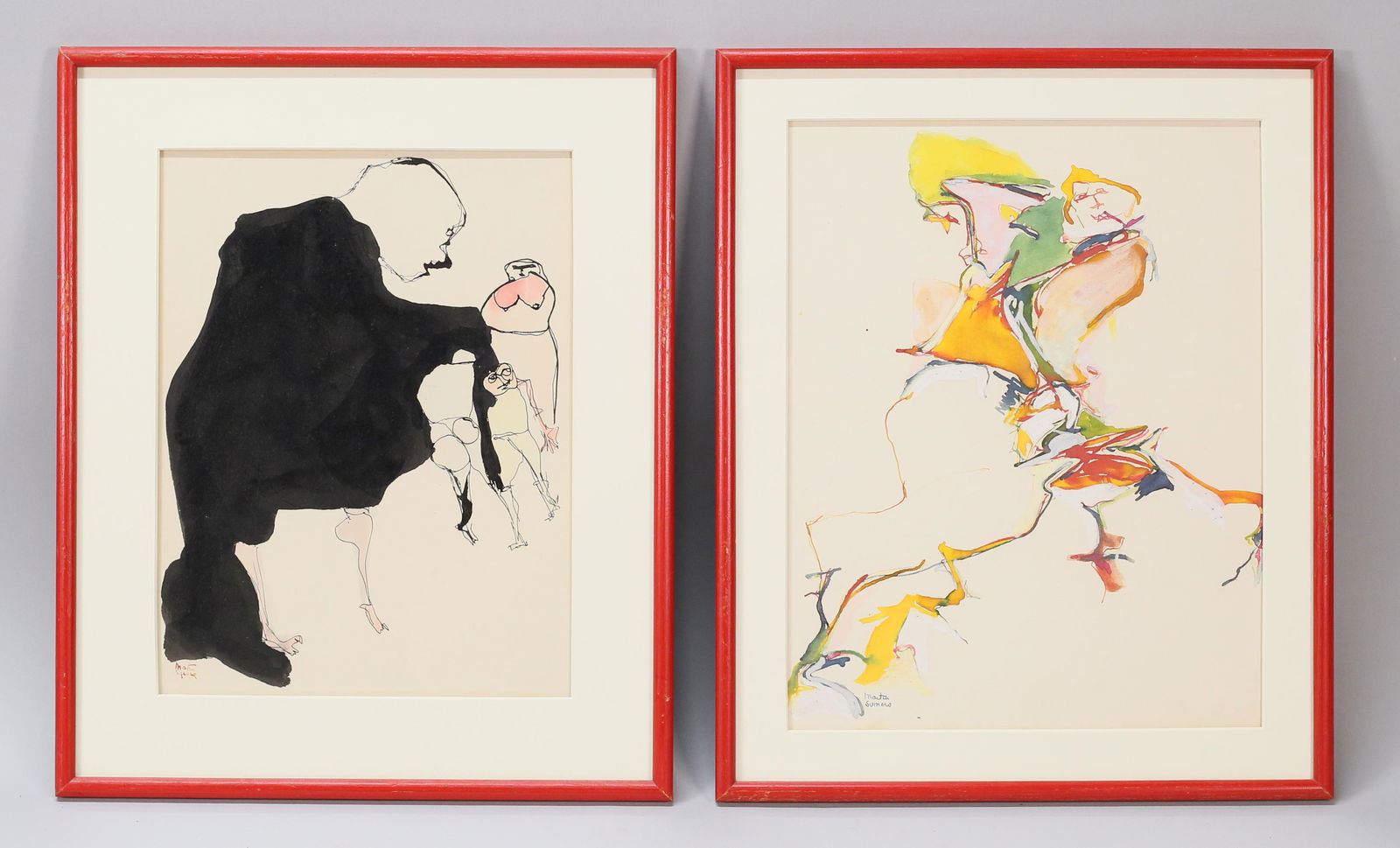 Martin Sumers 2 Works on Paper (1 of 11)