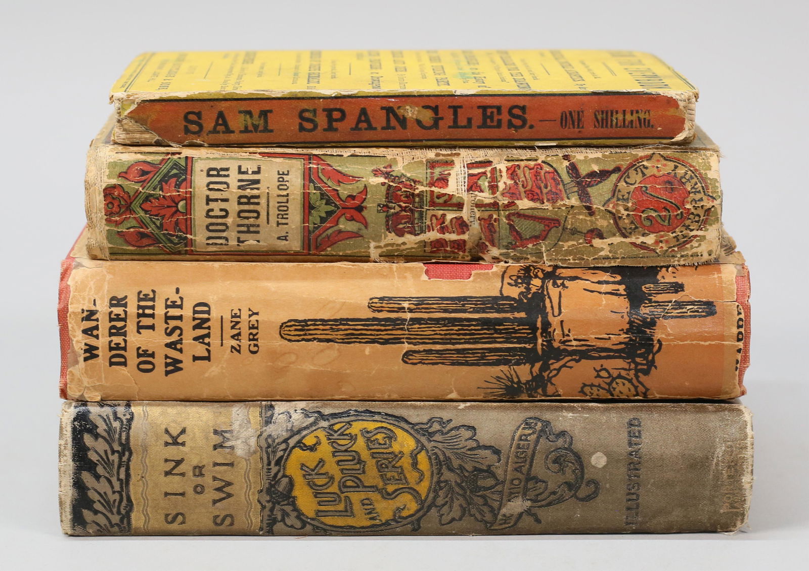 4 Novels Trollope, Coyne, Alger & Grey (1 of 20)