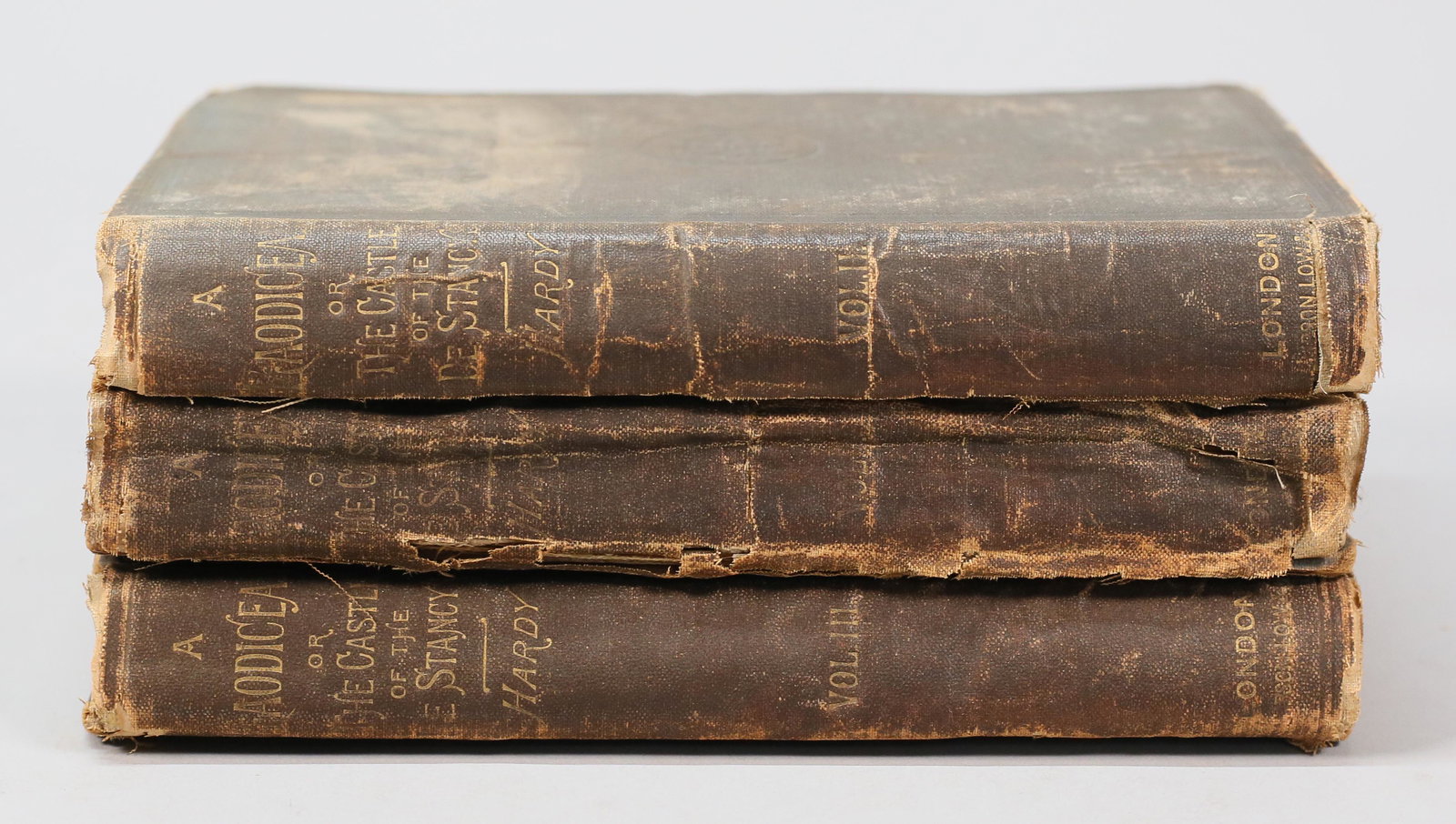 Thomas Hardy A Laodicean First Edition Signed (1 of 19)