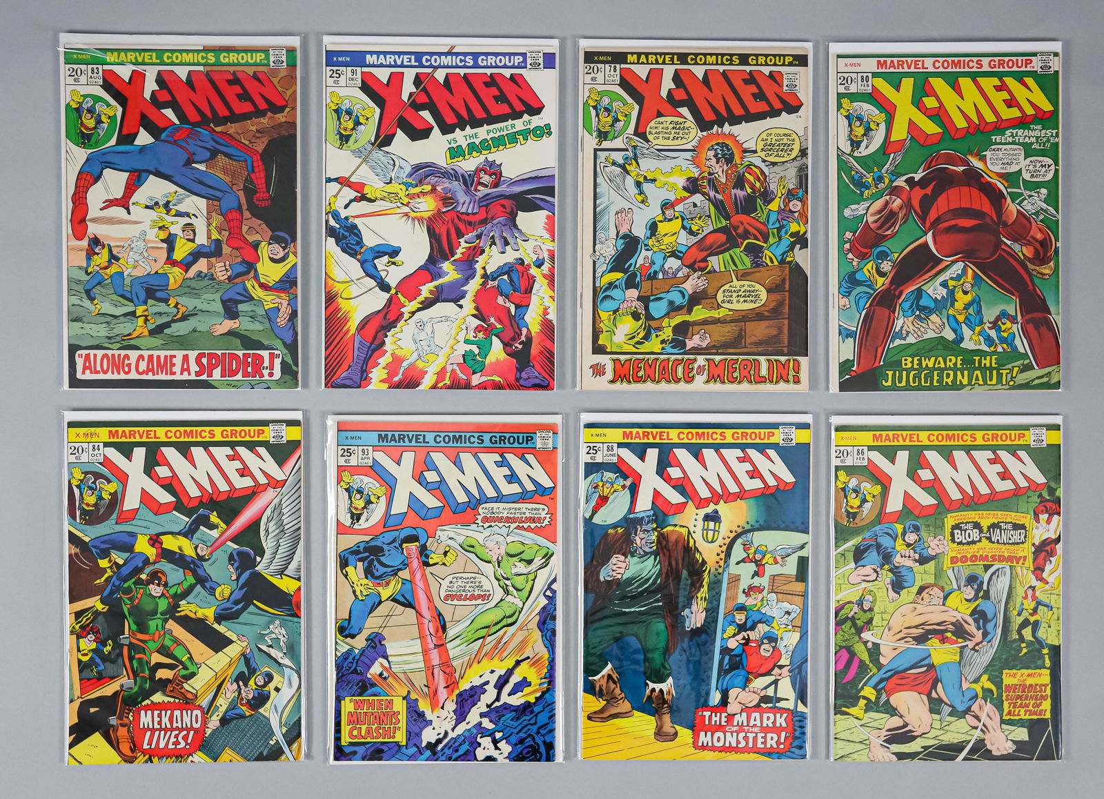 16 Comic Books X-Men Bronze Age Spider-Man Magneto (1 of 7)
