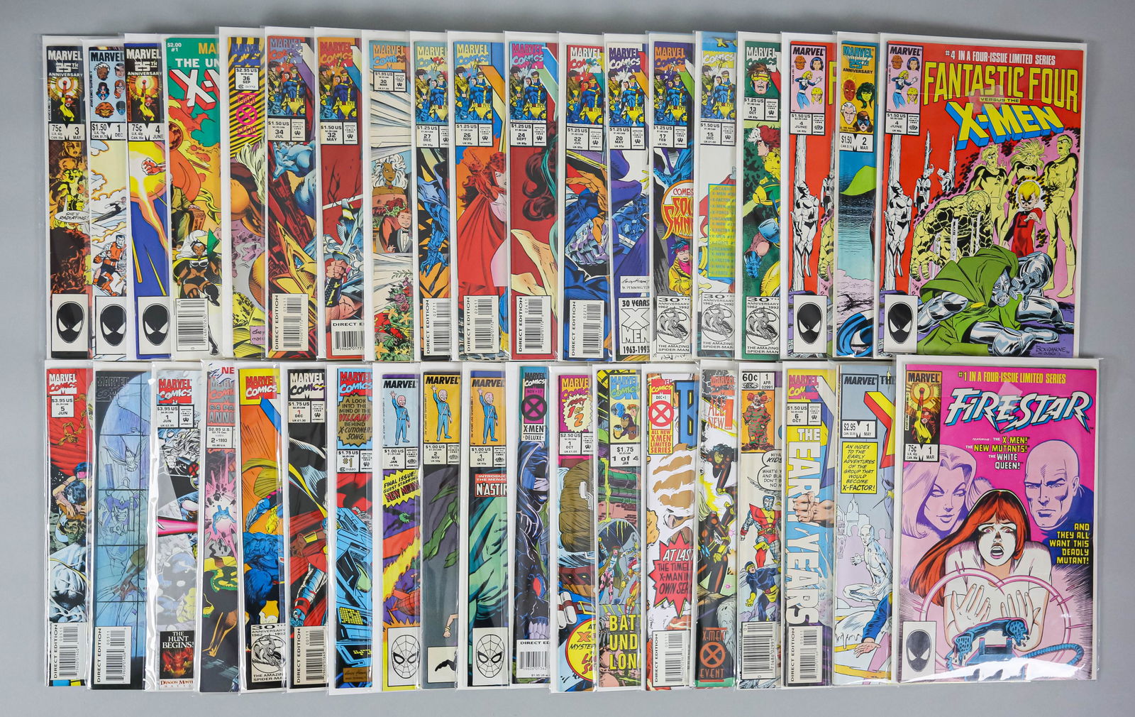66 Comics X-Men Fantastic Four Teen Titans (1 of 18)