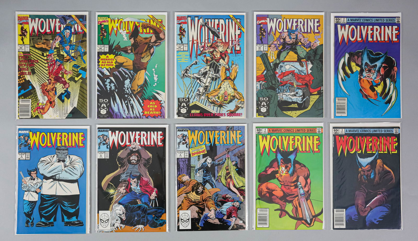 77 Wolverine Comic Books Sabertooth Deadpool (1 of 18)