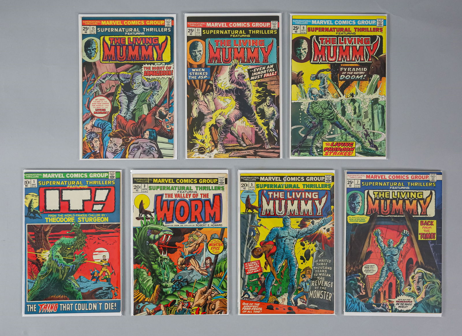 13 Comics Supernatural Thrillers 1st Living Mummy (1 of 9)