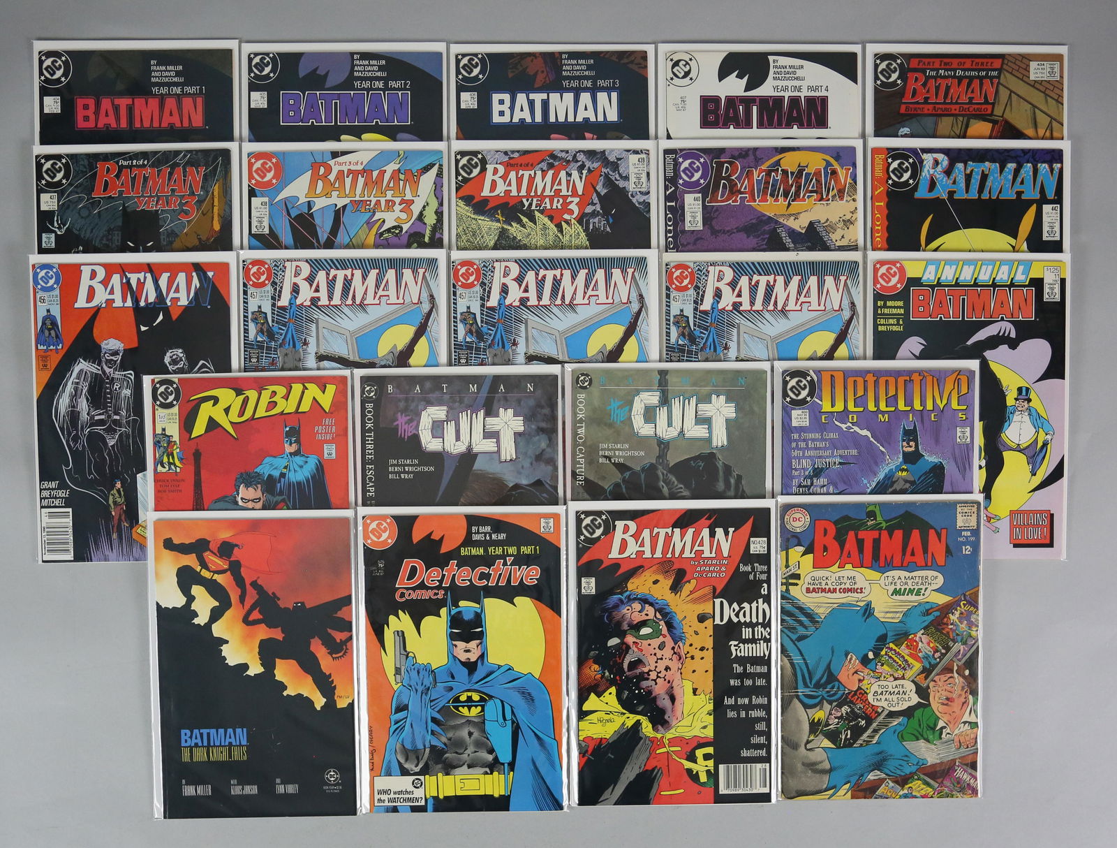 31 DC Comics Batman Year One Death Of Robin (1 of 16)