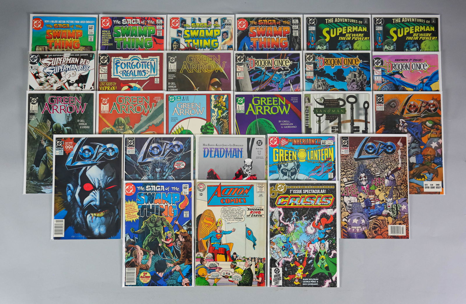 43 DC Comics Swamp Thing Superman Lobo (1 of 17)