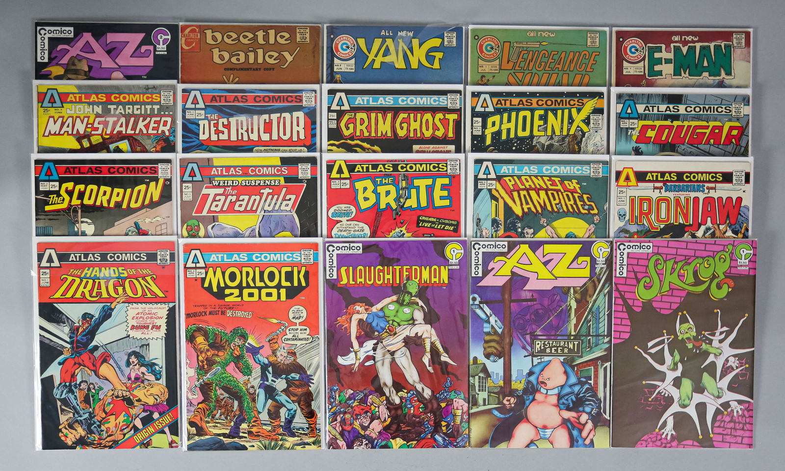 37 Comico Charlton Atlas Comics (1 of 20)