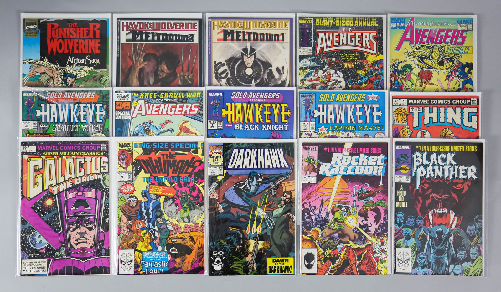 26 Marvel Comics Black Panther Galactus Avengers (1 of 15)
