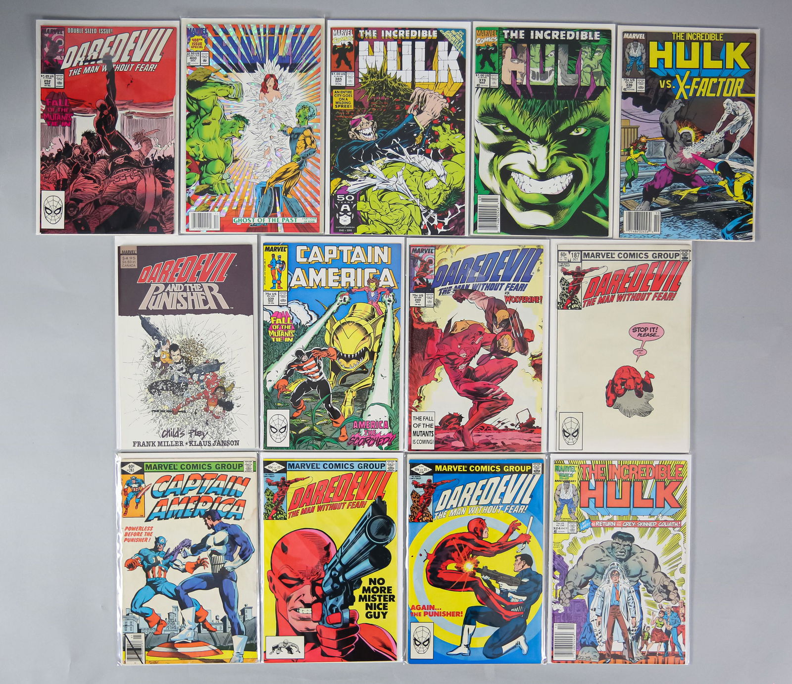24 Marvel Comics Hulk Captain America Daredevil (1 of 15)