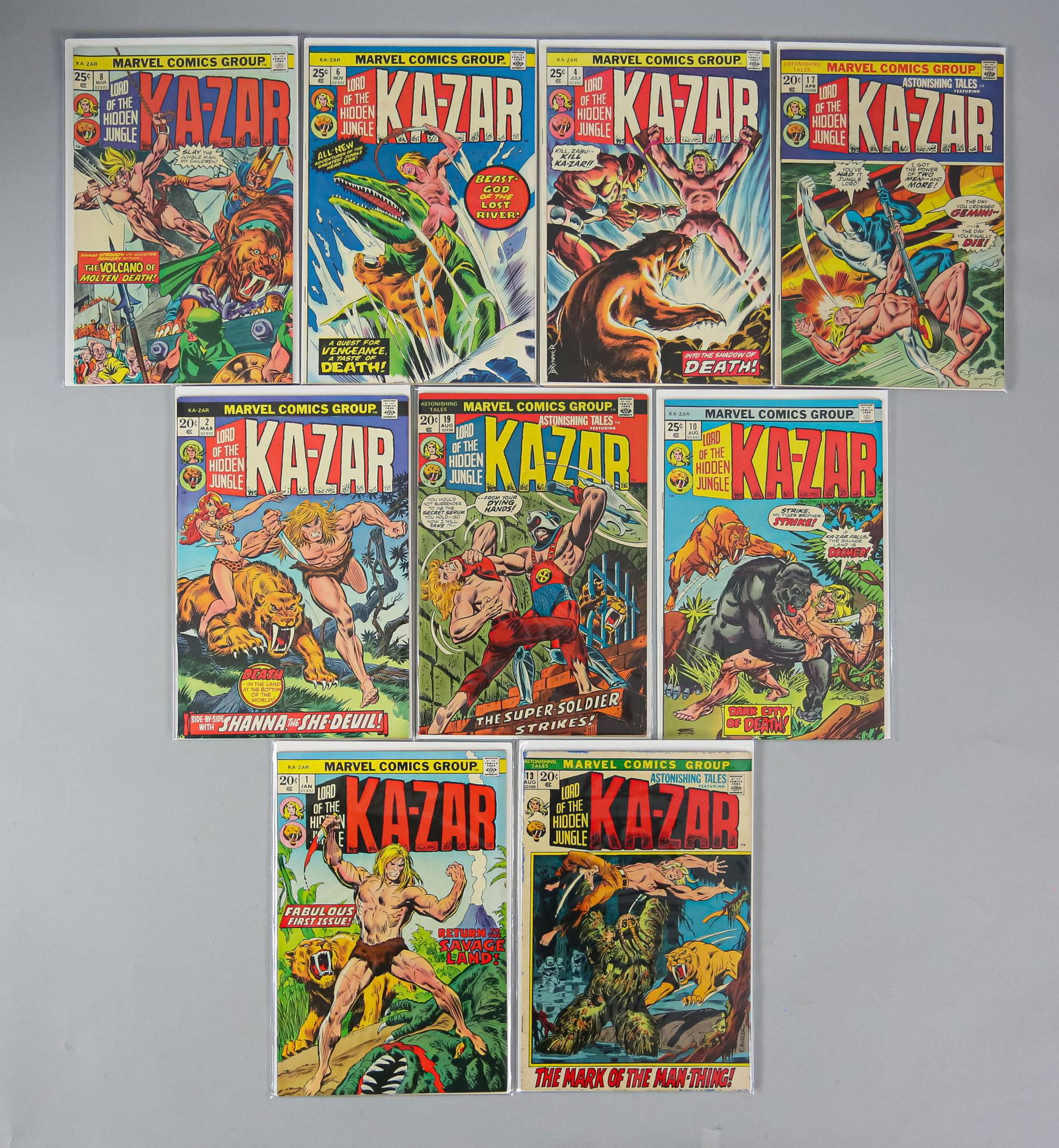 Kazar Marvel Comics Bronze Age (1 of 10)