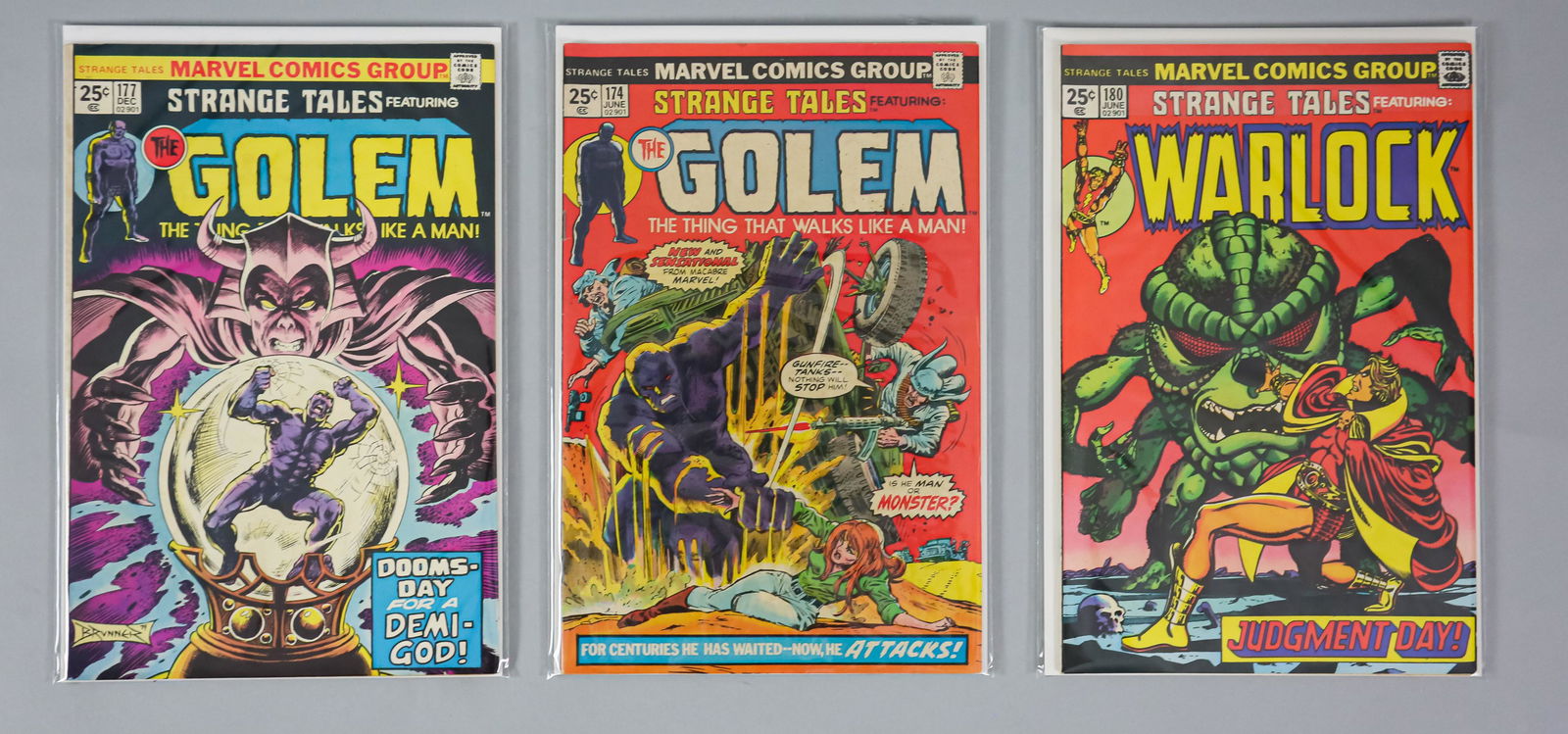 7 Marvel Comics Strange Tales Featuring Warlock (1 of 11)