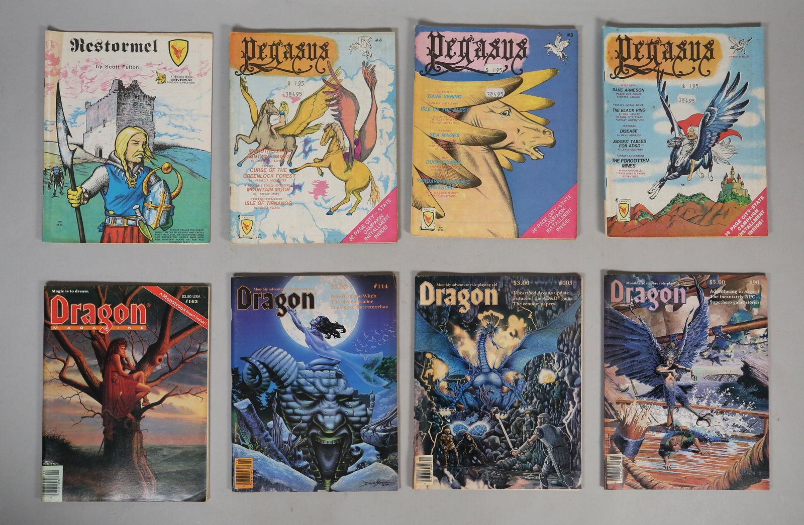 8 Role Playing and Fantasy Magazines (1 of 20)