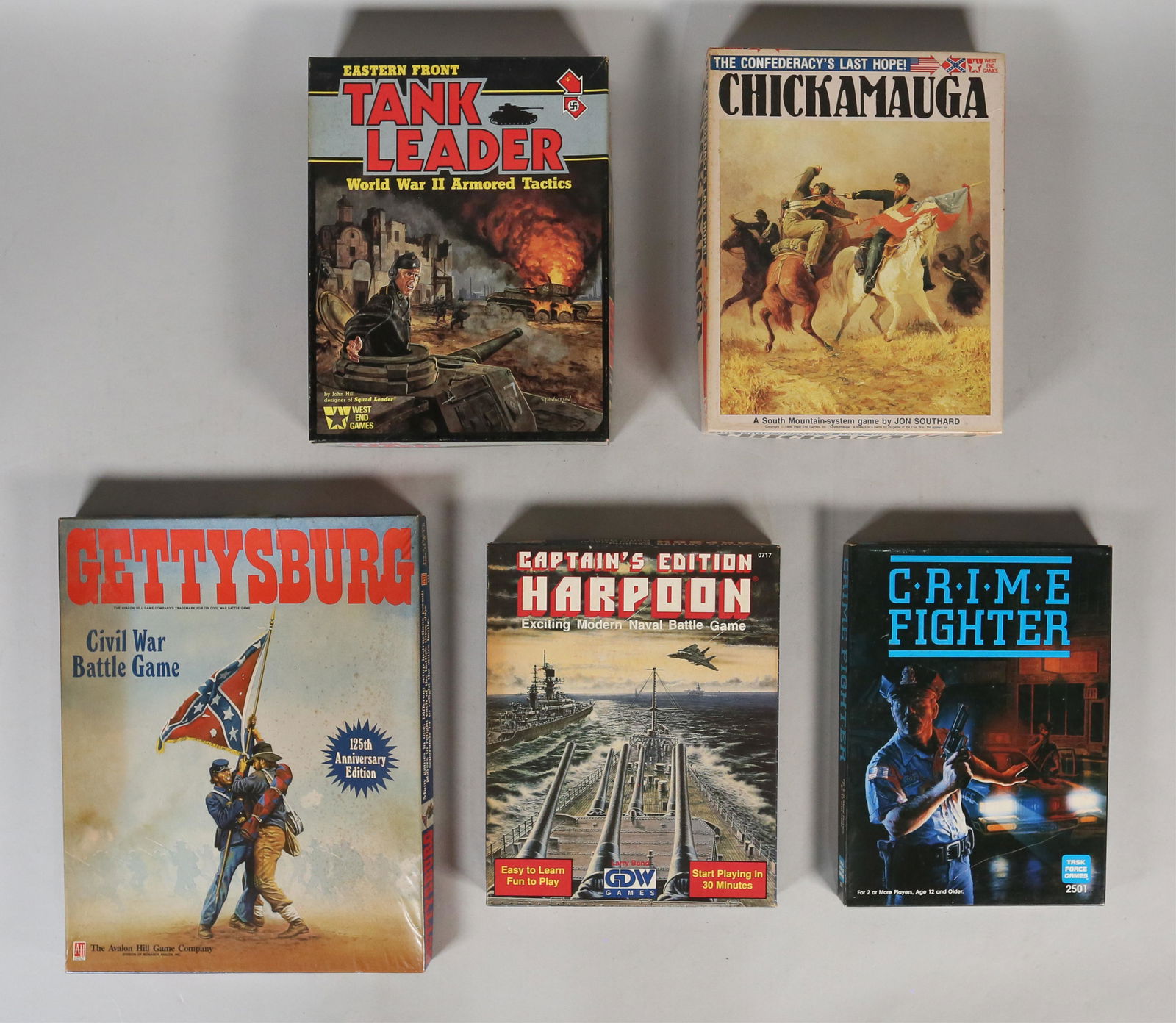 5 Historical Board Games (1 of 20)