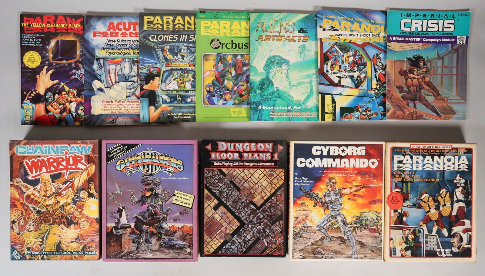 12 Sci-Fi Board Games, Role Play and Supplements (1 of 20)