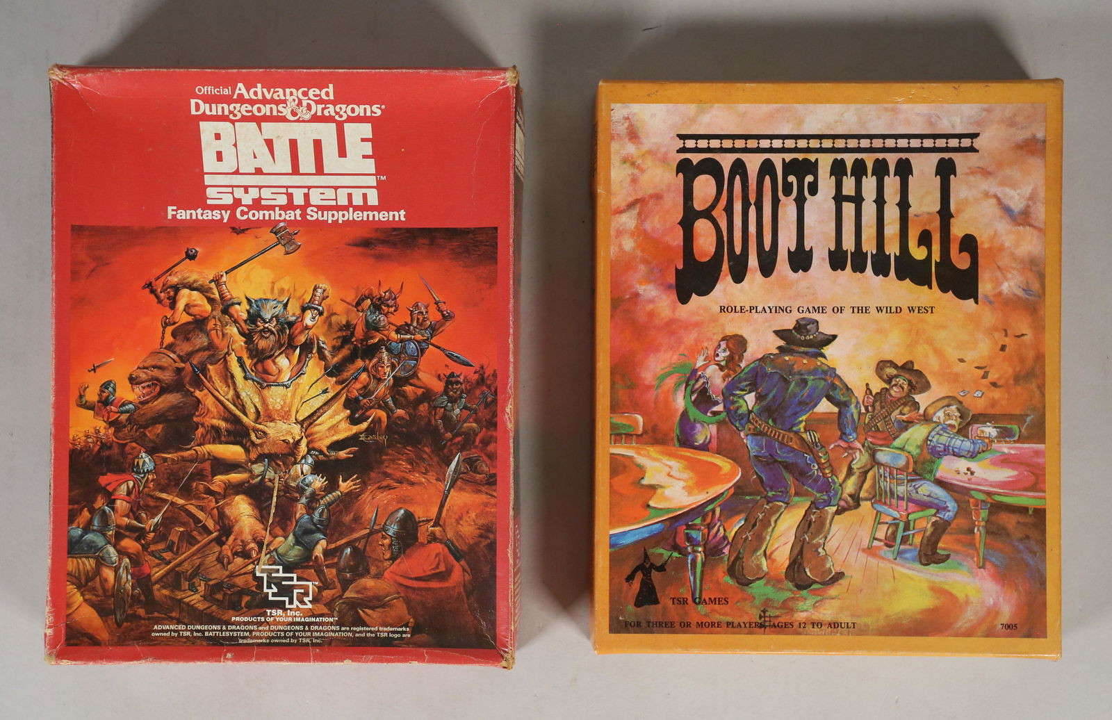 TSR Battle System And Boot Hill Box Sets (1 of 19)
