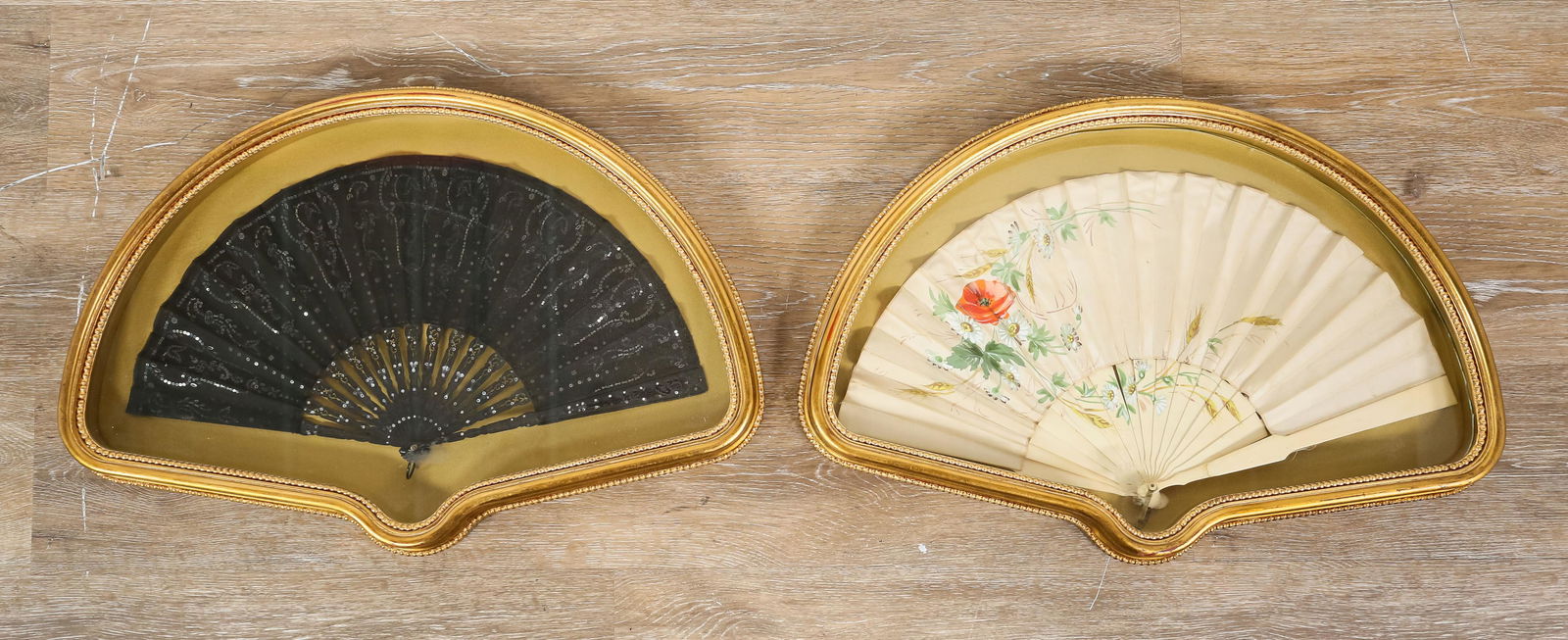 2 Framed Fans (1 of 8)