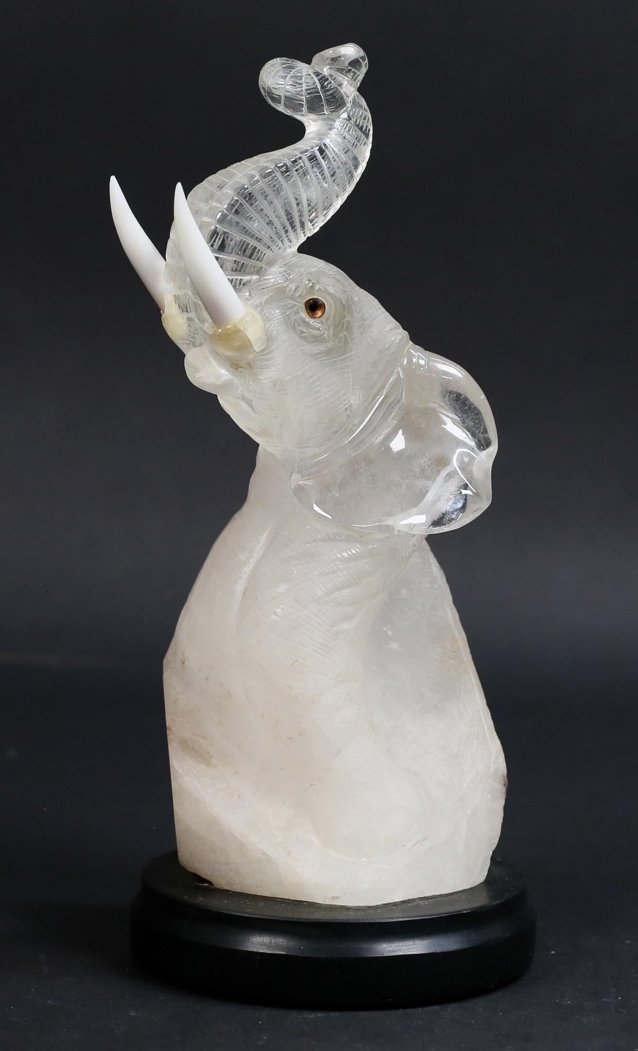 Rock Crystal Elephant (1 of 7)