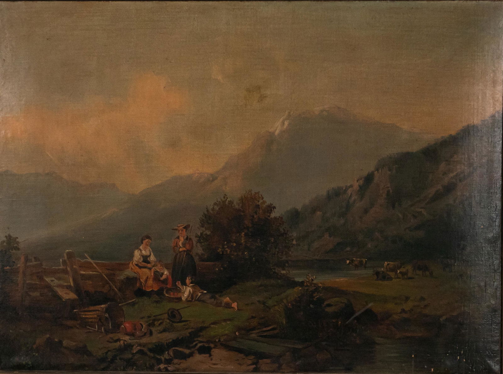 Oil on Canvas Family Homestead (1 of 6)