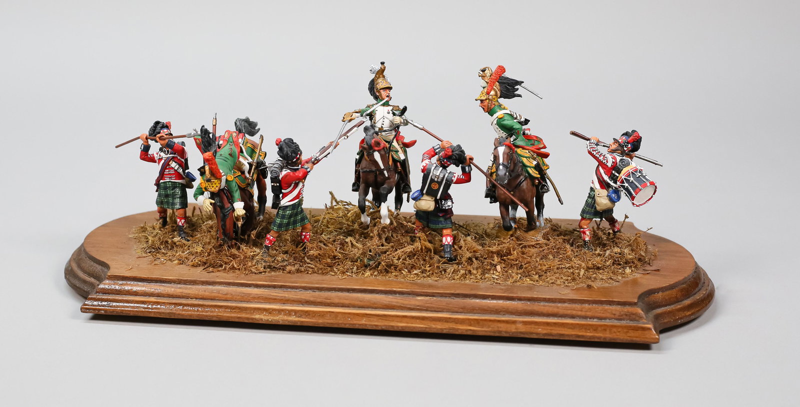 Military Miniature Diorama Battle Scene (1 of 6)