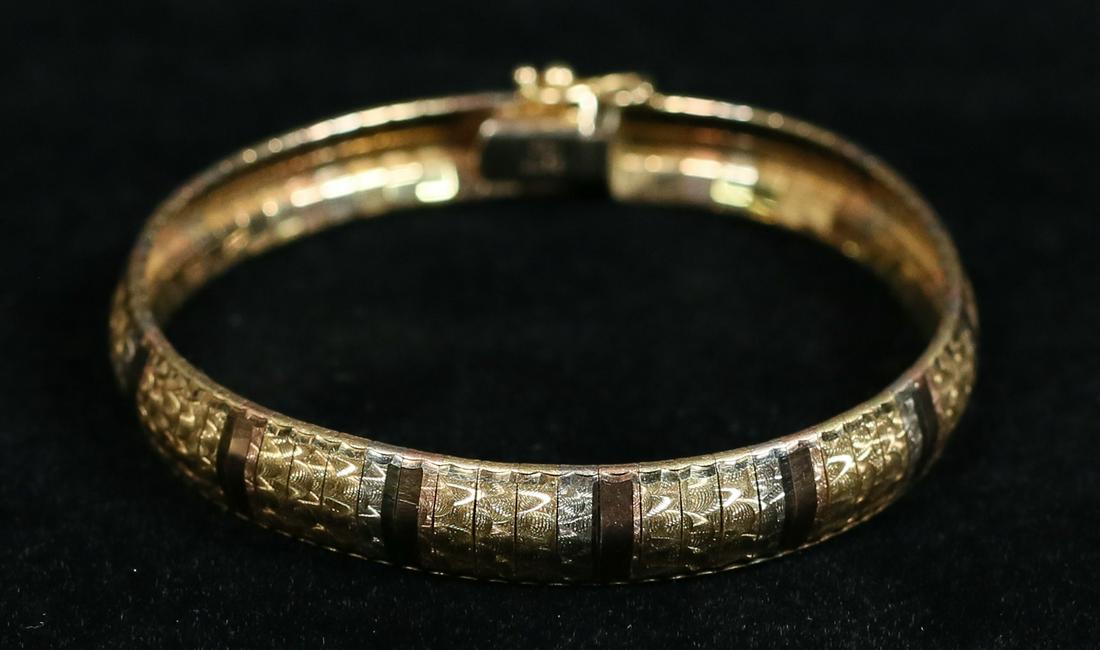 Bellinaso Otello Italian 18k Gold Bracelet (1 of 6)