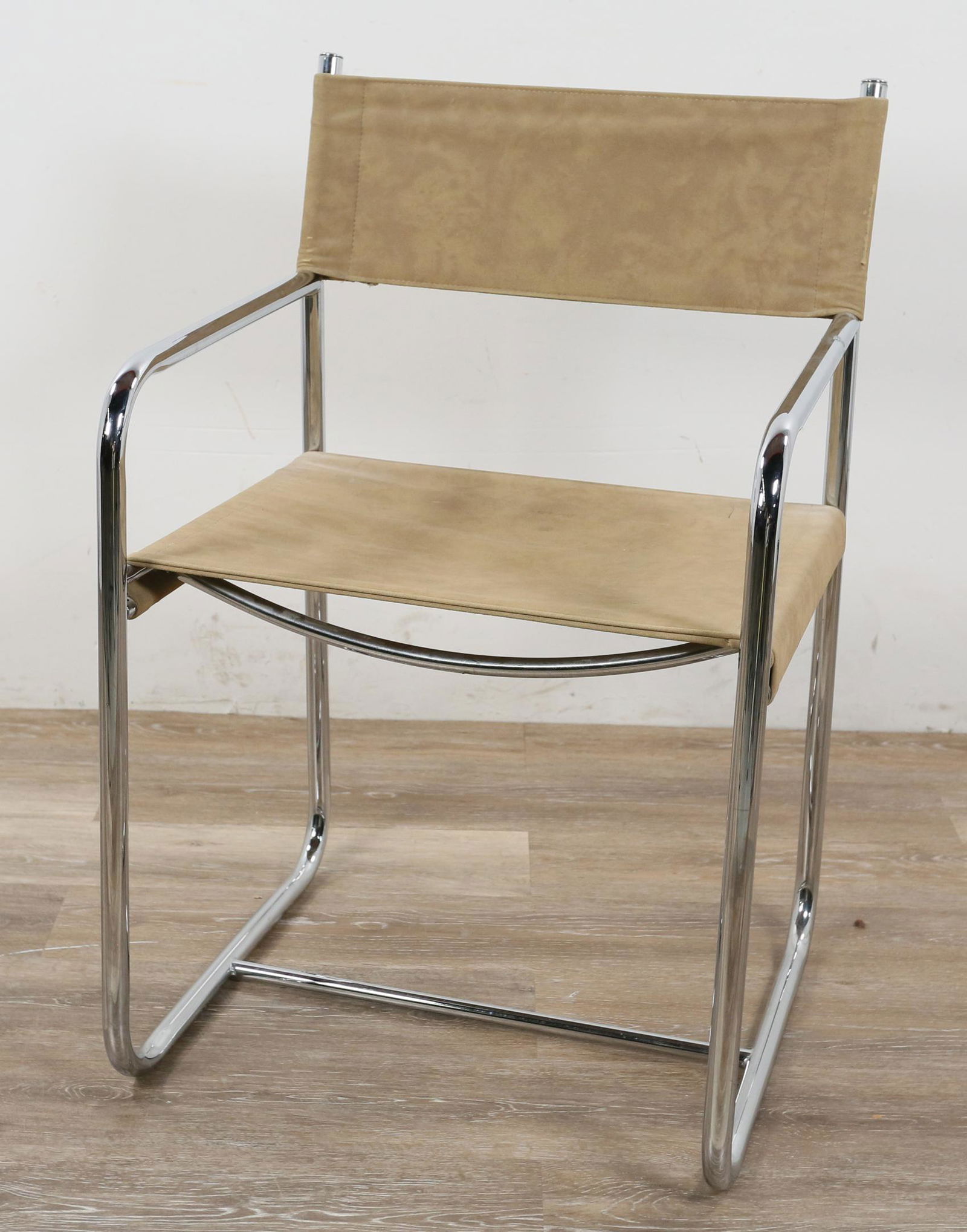 Marcel Breuer Style Canvas Side Chair (1 of 7)