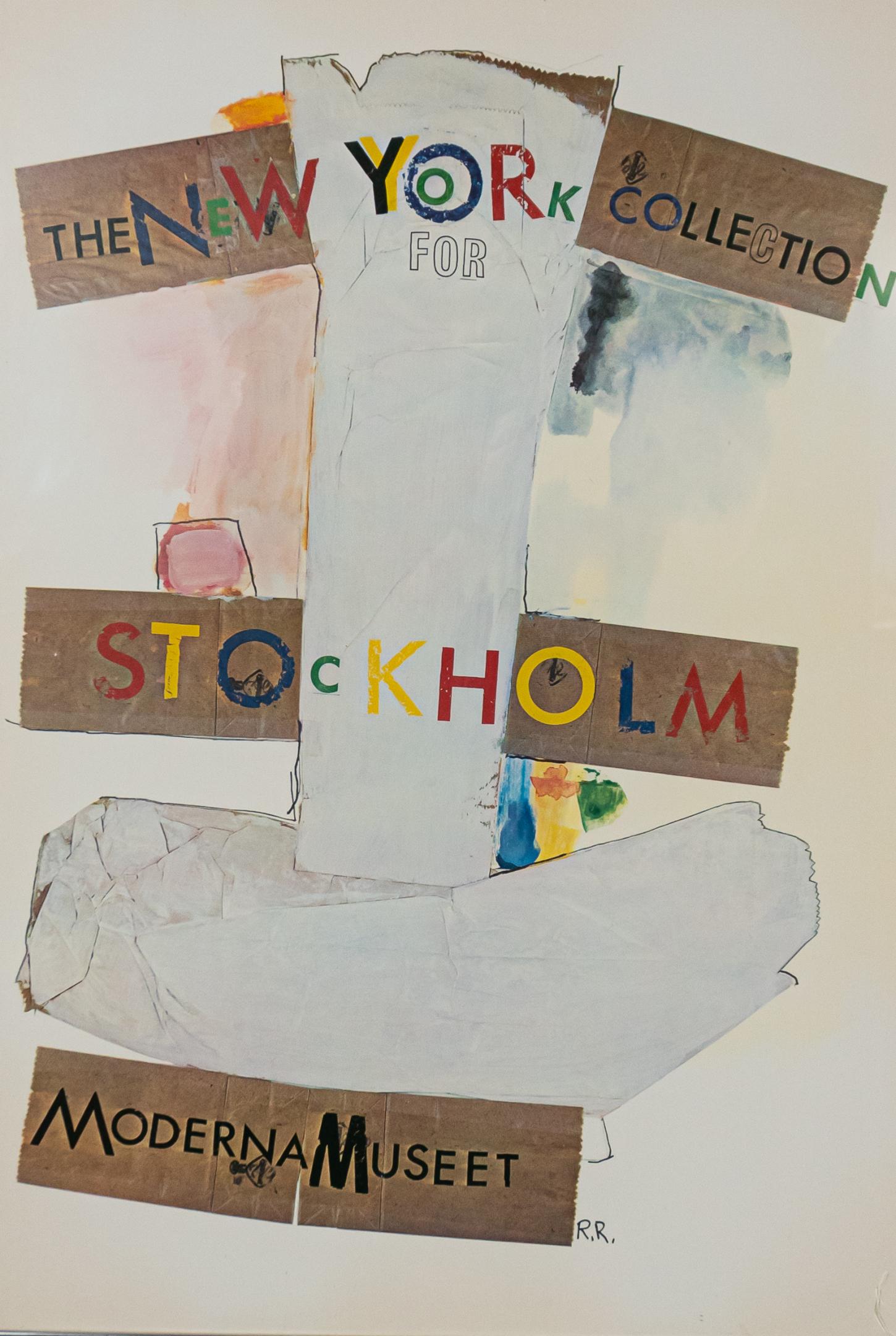 Robert Rauschenberg Stockholm Offset Lithograph (1 of 8)