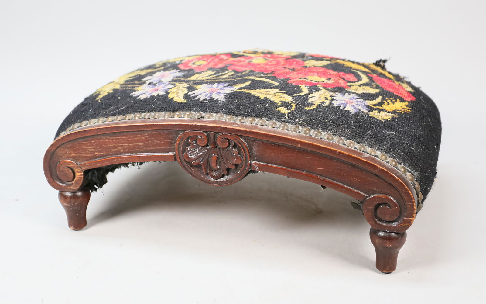 Chippendale Style Footstool (1 of 8)