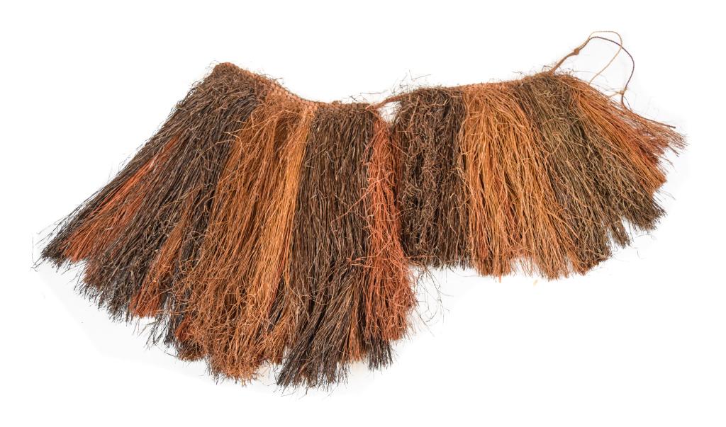 PulPul Grass Skirt, Three-Toned (1 of 9)