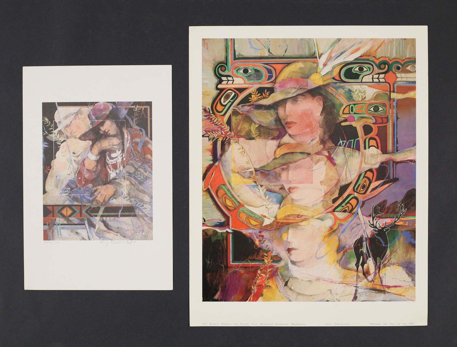 2 Amy Burnett Prints Peking Beads & Eye of the Elk (1 of 15)