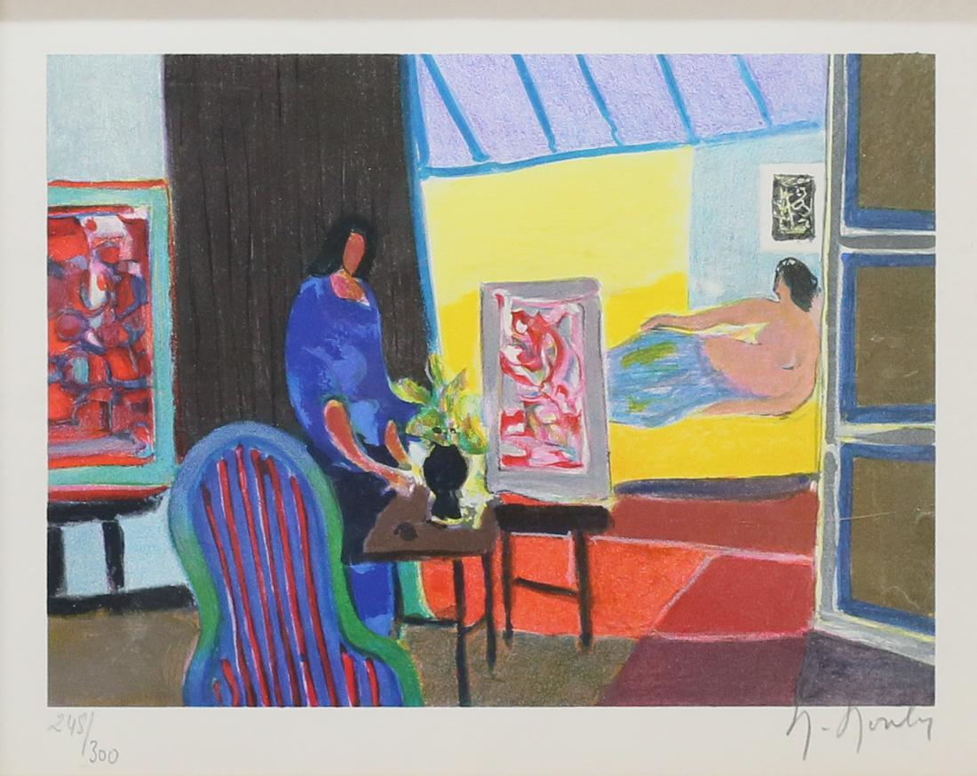 Marcel Mouly Lithograph La Modele (1 of 6)