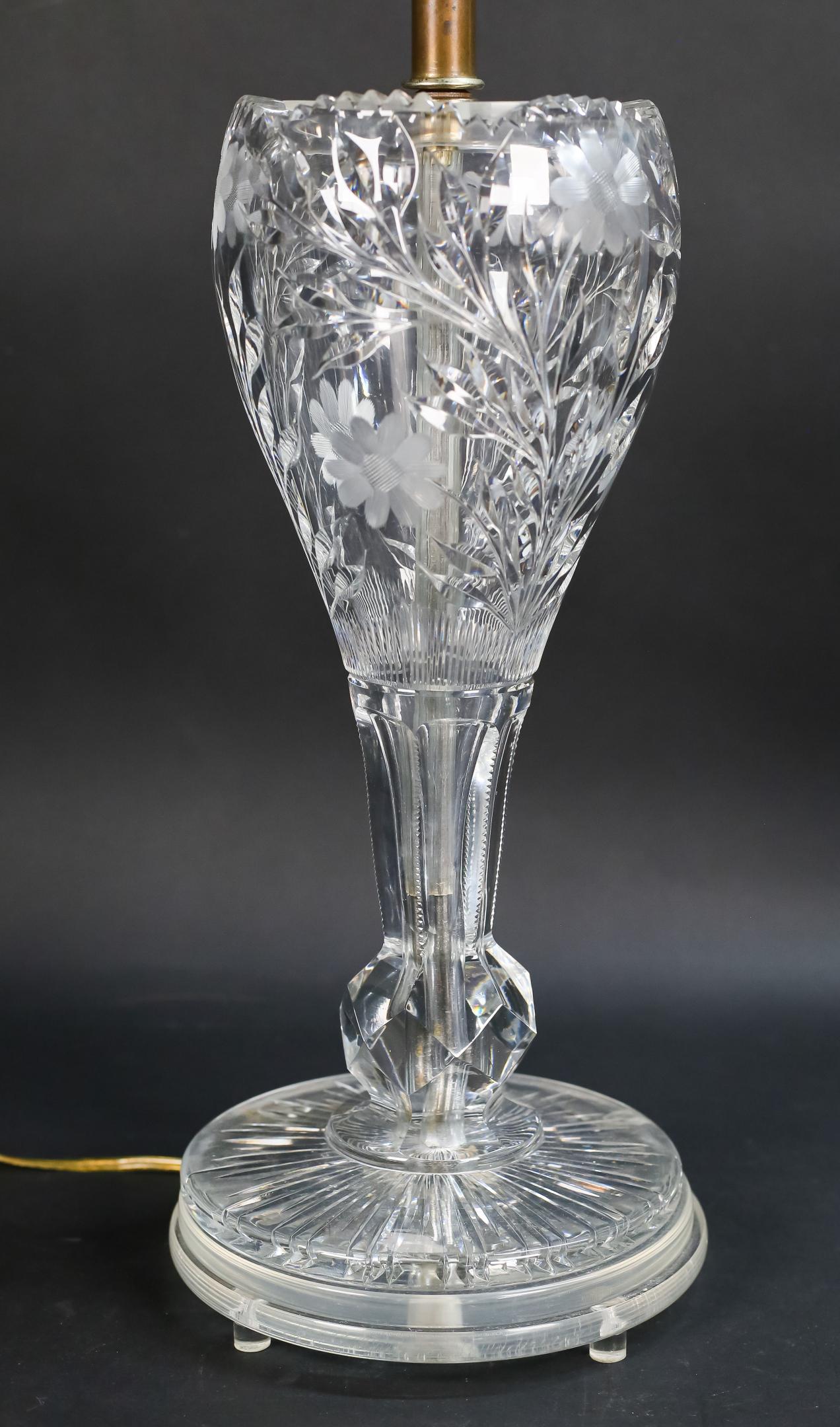 Cut Glass Lamp (1 of 9)