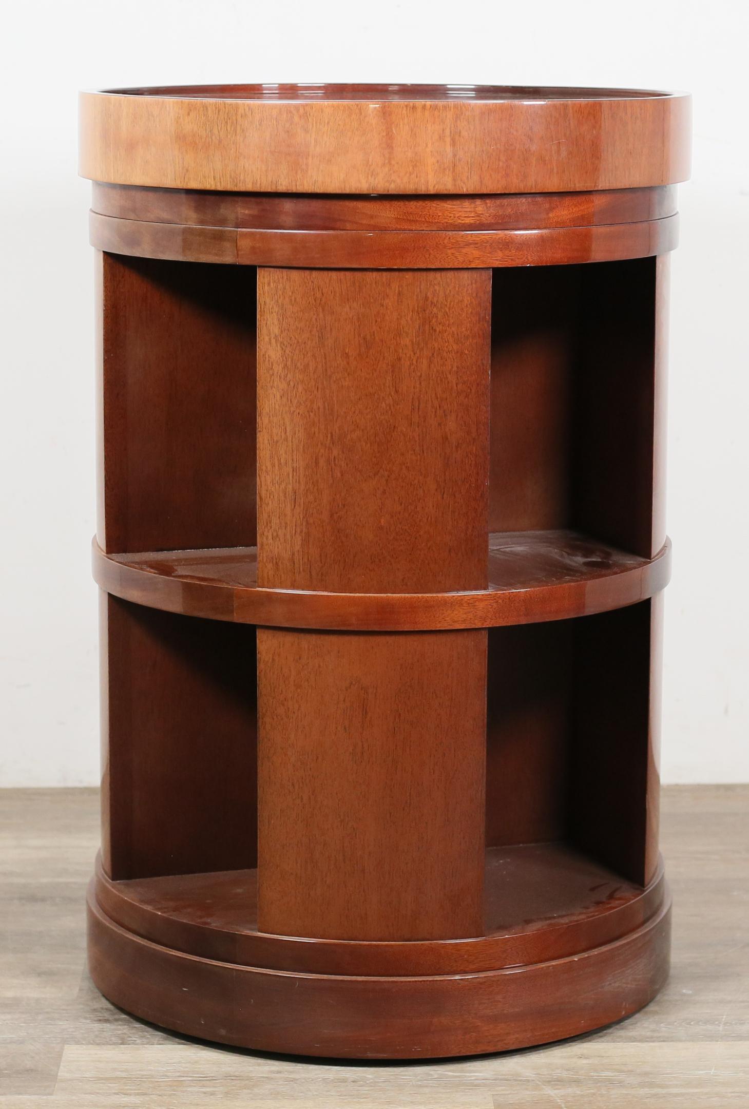 Art Deco Revolving Bookcase Table (1 of 14)