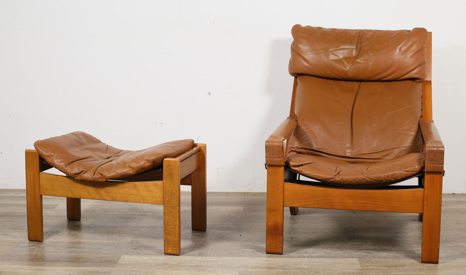 Norwegian chair outlet and ottoman